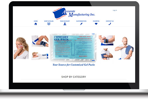 custom medical website design