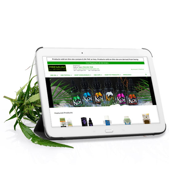 cbd website design