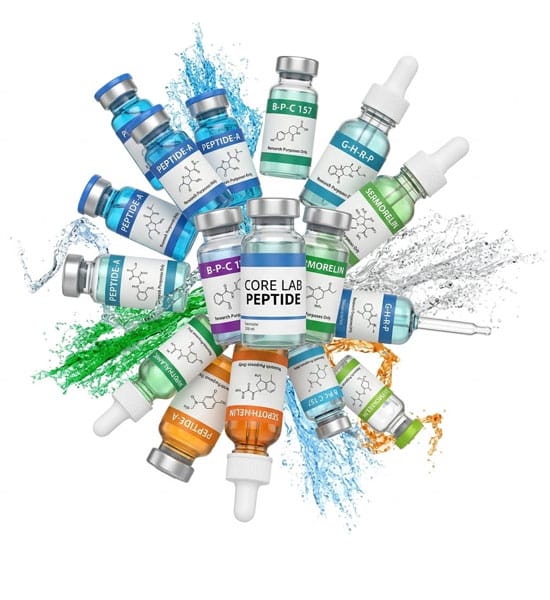 custom peptide website development services