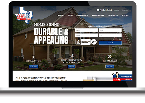 Door & Window Company Web Design