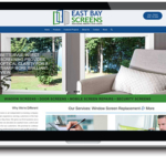 window door website design